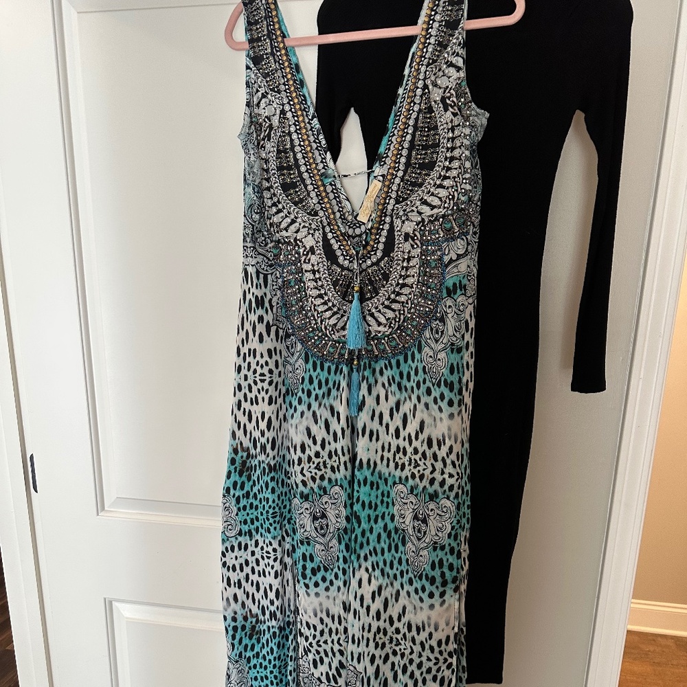 True Colours by La Moda Clothing Blue Dress